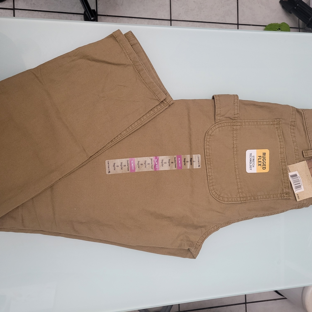 Carhartt Women's Straight Leg Jeans - Tan